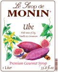 Monin Ube Flavoring Syrup 1L Plastic Bottle