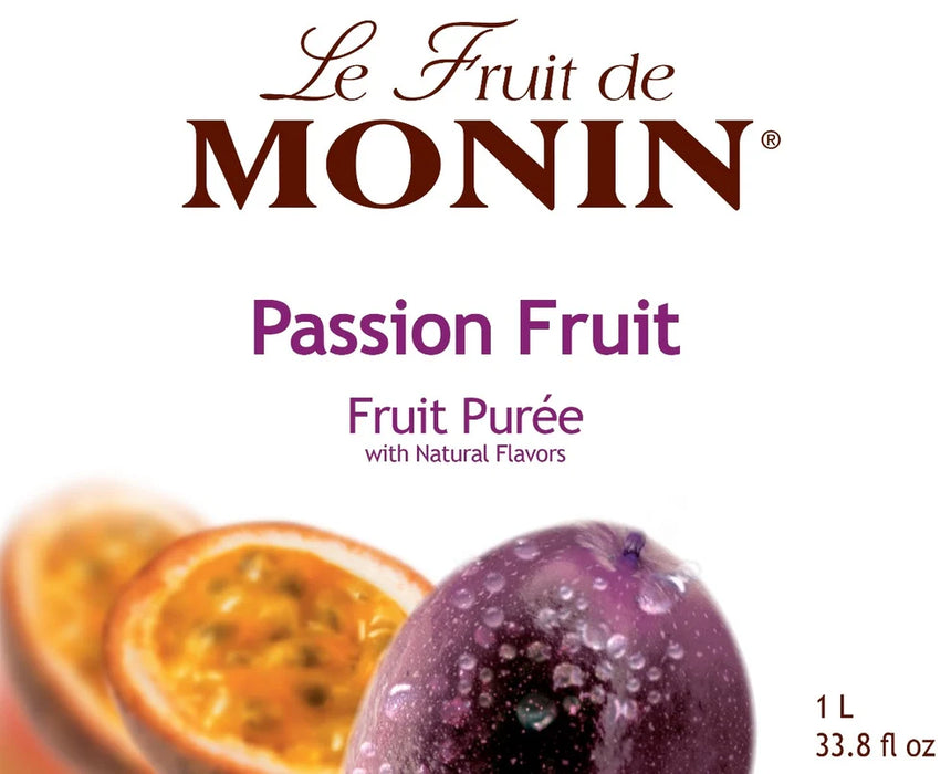 Monin Passion Fruit Puree 4 - 1L Bottles (CASE)