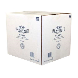 Ghirardelli Chocolate Majestic Cocoa Gourmet Powder 25lb Box