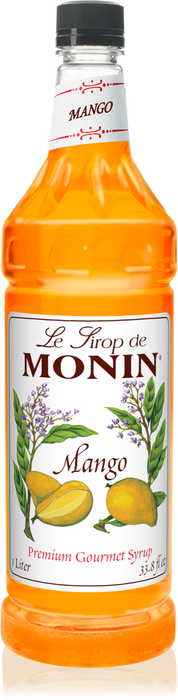 Monin Mango Flavoring Syrup 1L Plastic Bottle