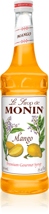Monin Mango Flavoring Syrup 750mL Glass Bottle