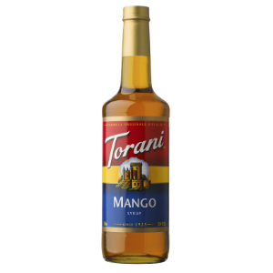 Torani Mango Flavoring Syrup 750mL Glass Bottle