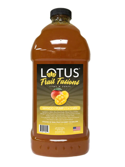 Lotus Energy Mango Passion Fruit Fusions Concentrates 64oz Bottle