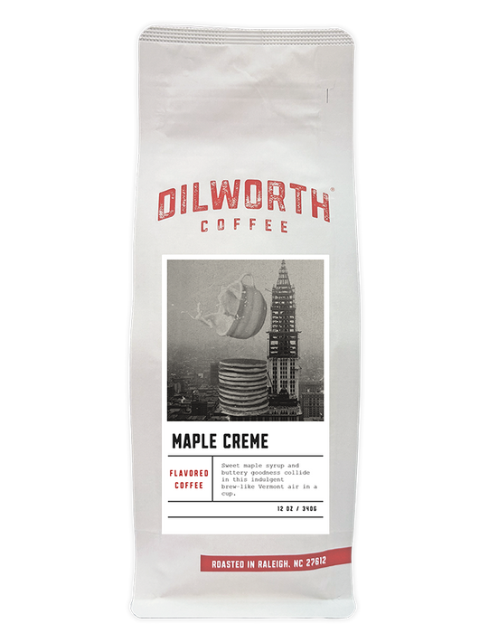 Dilworth Coffee Maple Creme Flavored Coffee 12oz Bag