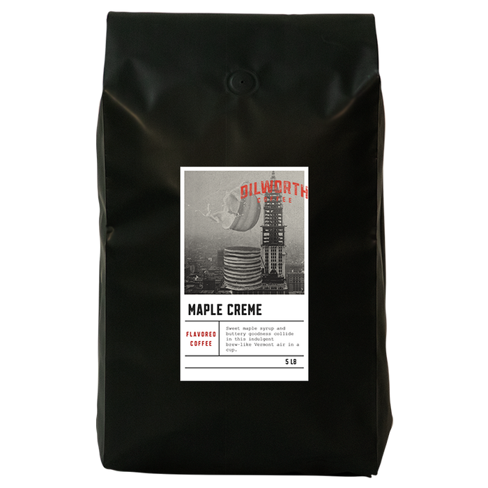 Dilworth Coffee Maple Creme Flavored Coffee 5lb Bulk Bag