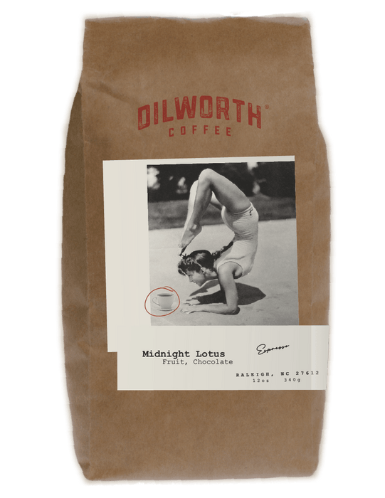 Dilworth Coffee Midnight Lotus 12oz Bag