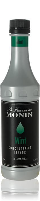 Monin Mint Concentrated Flavor 375mL Bottle