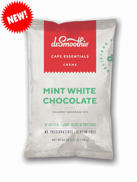 Dr. Smoothie - Caffe Essentials Mint While Chocolate 3.5lb Bag