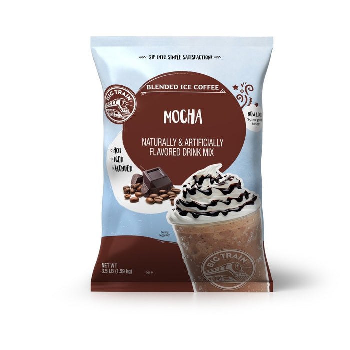 Big Train Mocha Blended Iced Coffee Mix 3.5lb Bag