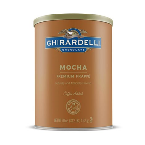 Ghirardelli Chocolate Mocha Frappe Mix 3.12lb Can