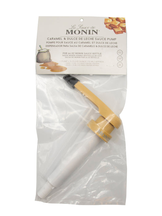 Monin Sauce Pump - Amber / Caramel