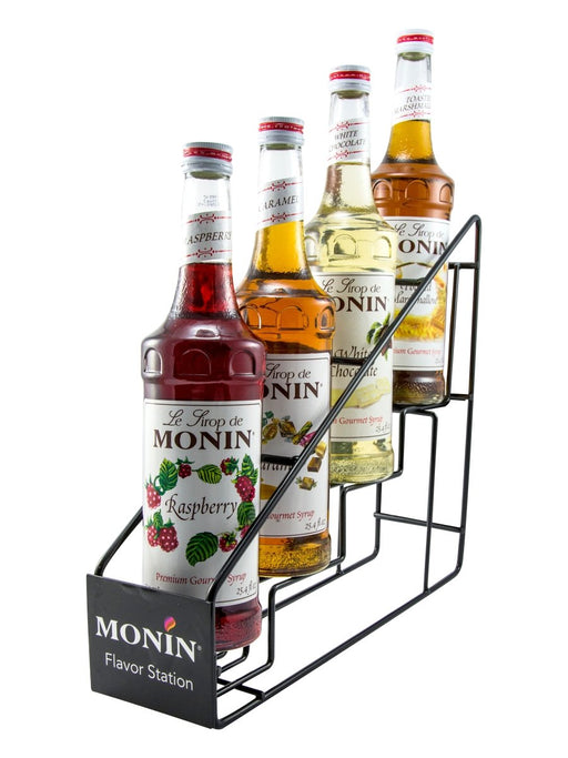 Monin Syrup Bottle Rack 4ct