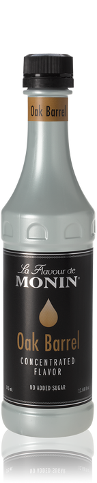 Monin Oak Barrel Concentrated Flavor 375mL Bottle