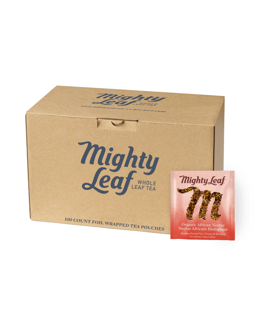 海外紙物　アメリカ　Herb Tea 袋　50枚　大量 1名様 Mighty Leaf Tea Organic African Nectar Foodservice 100ct Box