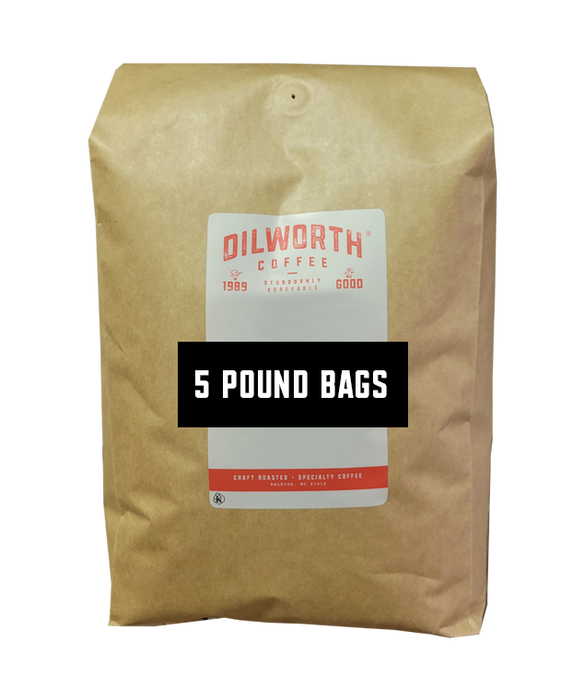Dilworth Coffee Organic Colombia 5lb Bulk Bag