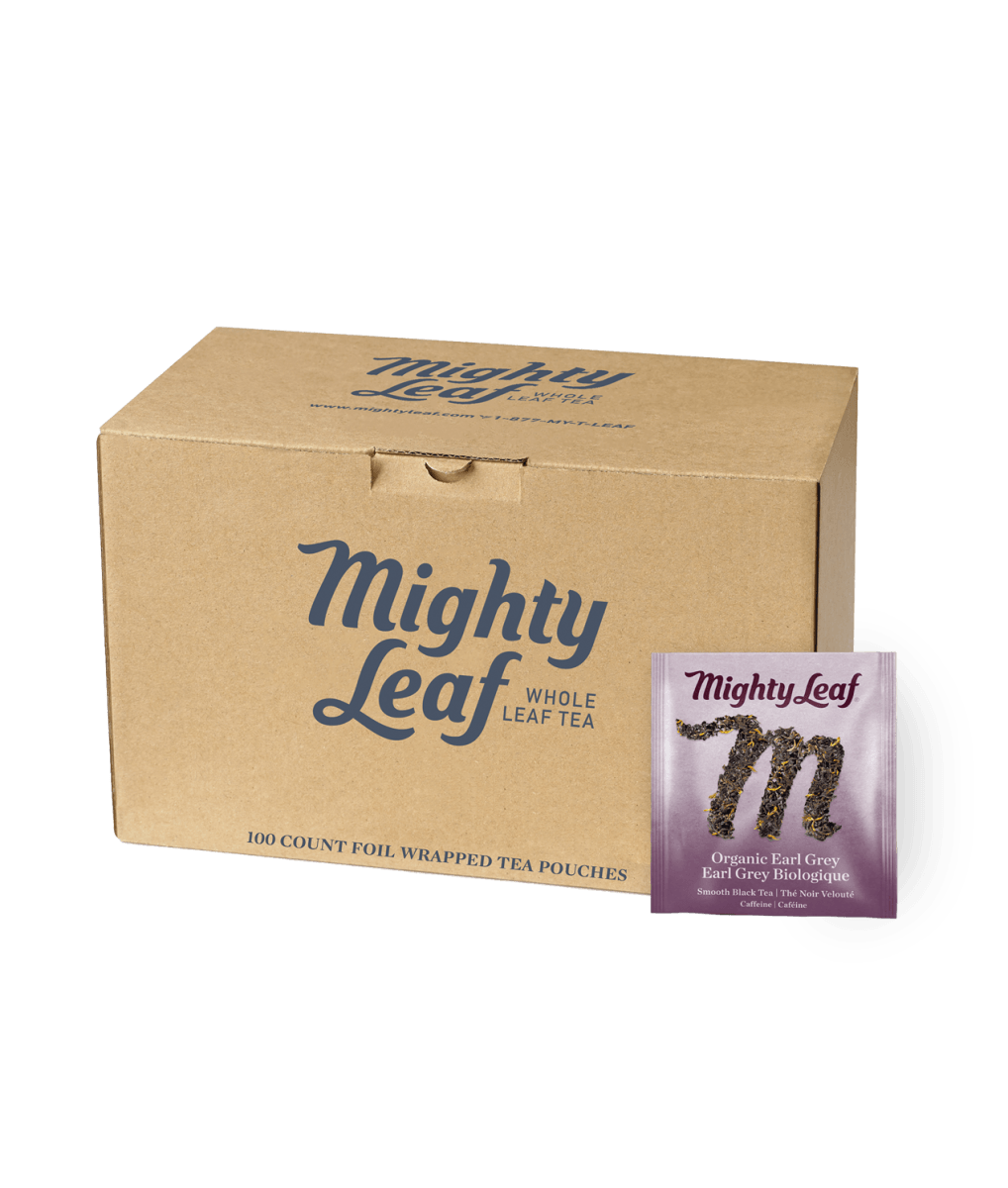 Mighty Leaf Tea Organic Earl Grey Foodservice 100ct Box