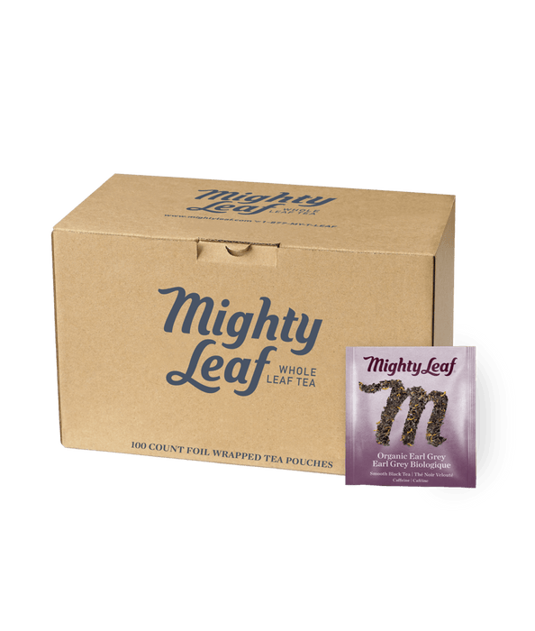 Mighty Leaf Tea Organic Earl Grey Foodservice 100ct Box