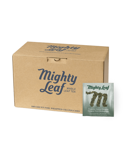 Mighty Leaf Tea Organic Green Dragon Foodservice 100ct Box