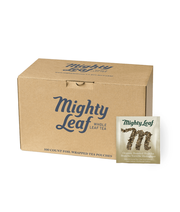 Mighty Leaf Tea Organic Hojicha Green Foodservice 100ct Box