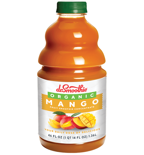 Dr. Smoothie Organic Mango Fruit Smoothie Concentrate 46oz Bottle