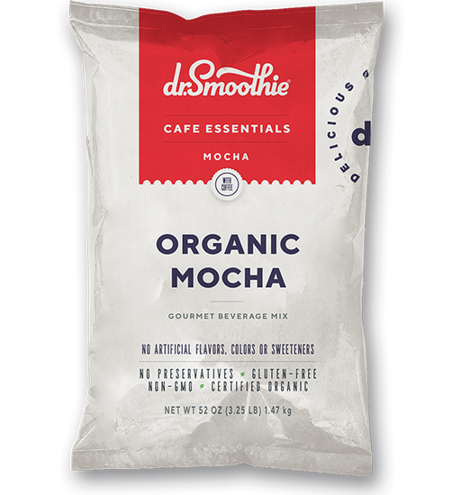 Dr. Smoothie - Caffe Essentials Organic Mocha 3.5lb Bag