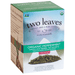 Two Leaves Organic Peppermint Herbal Tea Retail 15ct Box