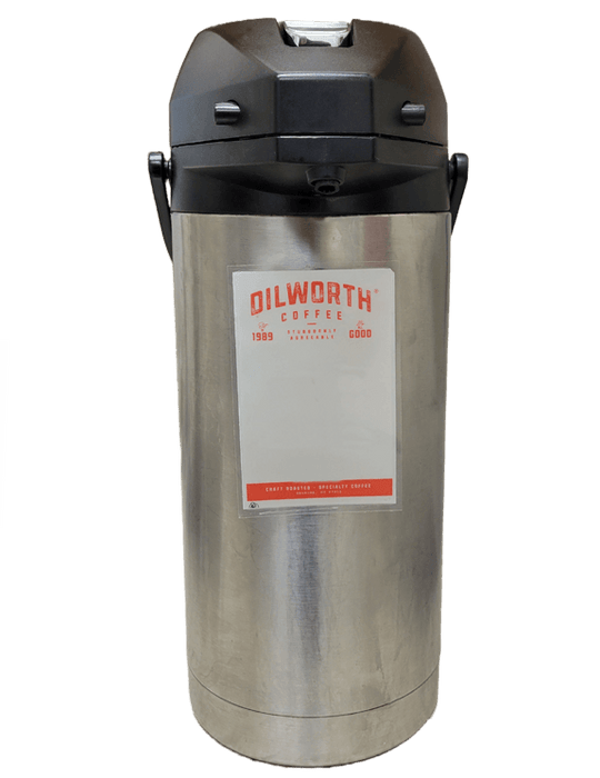 Dilworth Coffee Organic Sumatra Airpot / Jar / Bin Label