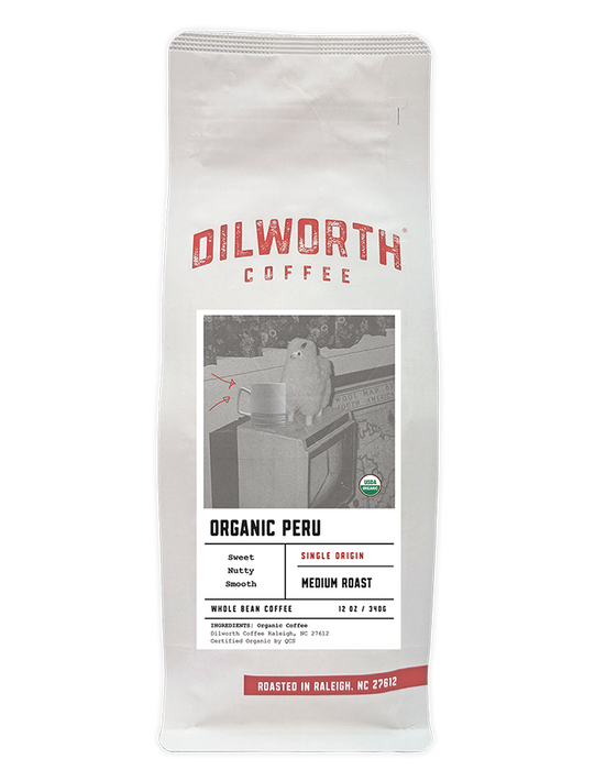 Dilworth Coffee Organic Peru 12oz Bag