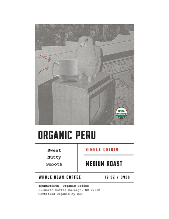 Dilworth Coffee Organic Peru 12oz Bag