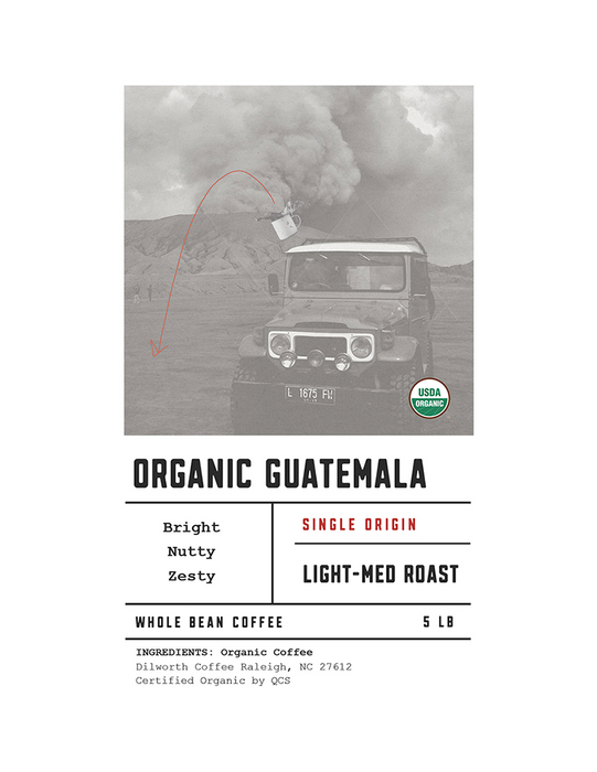 Dilworth Coffee Organic Guatemala 5lb Bulk Bag