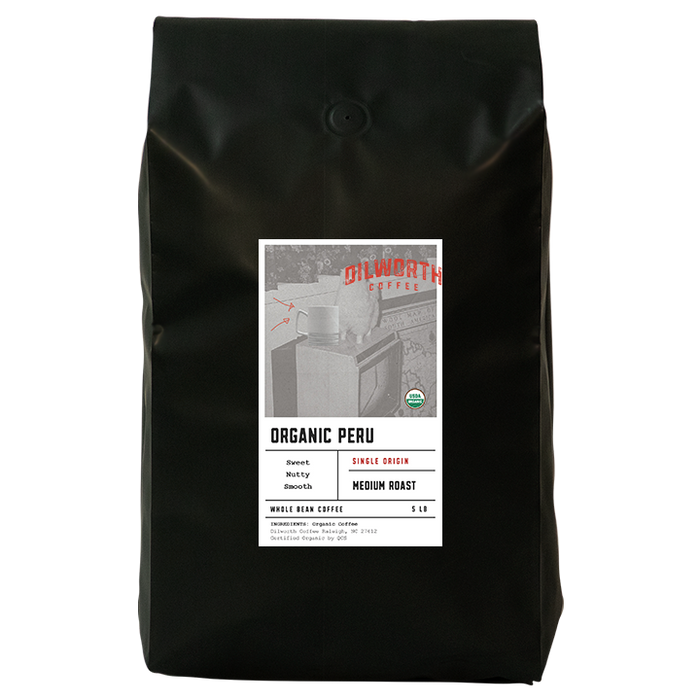 Dilworth Coffee Organic Peru 5lb Bulk Bag