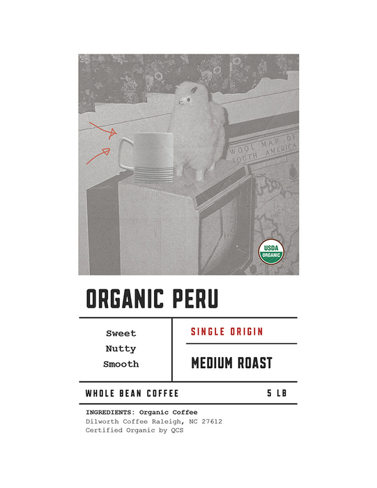 Dilworth Coffee Organic Peru 5lb Bulk Bag