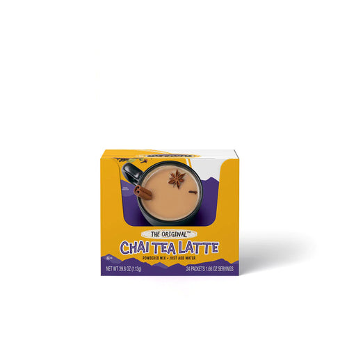 Oregon Chai Original Chai Tea Latte Dry Mix Single Serve 24ct
