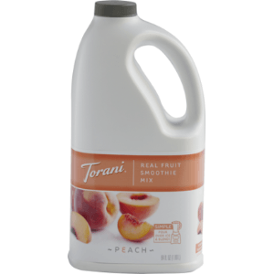 Torani Peach Real Fruit Smoothie Mix 64oz Bottle