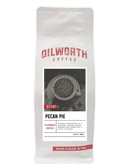 Dilworth Coffee Pecan Pie Decaf Flavored Coffee 12oz Bag