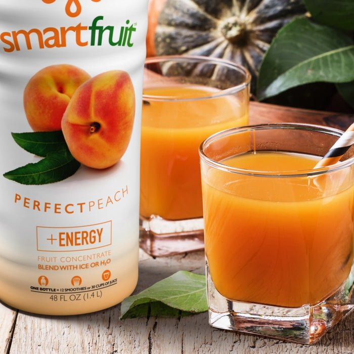 Smartfruit Perfect Peach Fruit Smoothie Concentrate 48oz Bottle