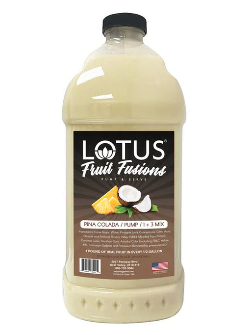 Lotus Energy Pina Colada Fruit Fusions Concentrates 64oz Bottle