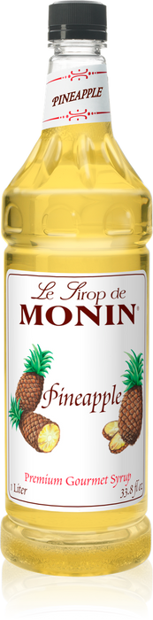 Monin Pineapple Flavoring Syrup 1L Plastic Bottle