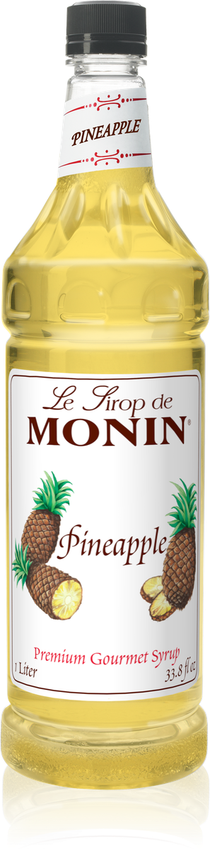 Monin Pineapple Flavoring Syrup 1L Plastic Bottle