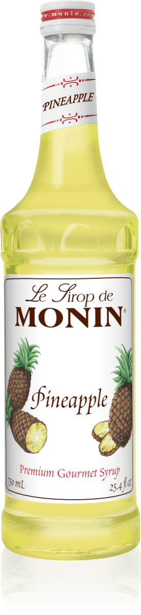 Monin Pineapple Flavoring Syrup 750mL Glass Bottle