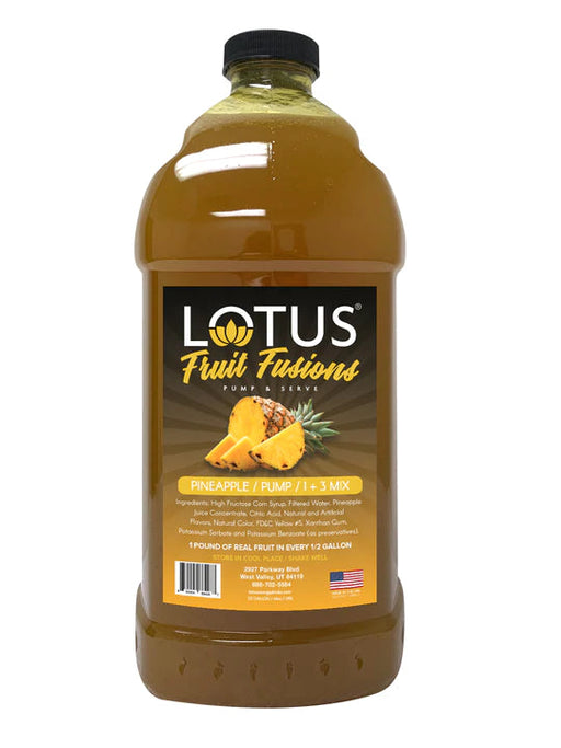 Lotus Energy Pineapple Paradise Fruit Fusions Concentrates 64oz Bottle