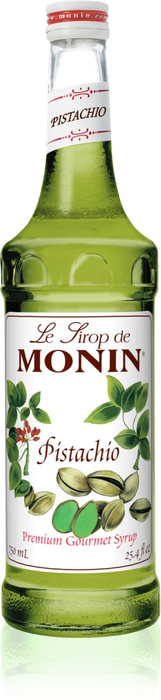 Monin Pistachio Flavoring Syrup 1L Plastic Bottle