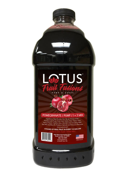 Lotus Energy Pomegranate Fruit Fusion Concentrates 64oz Bottle
