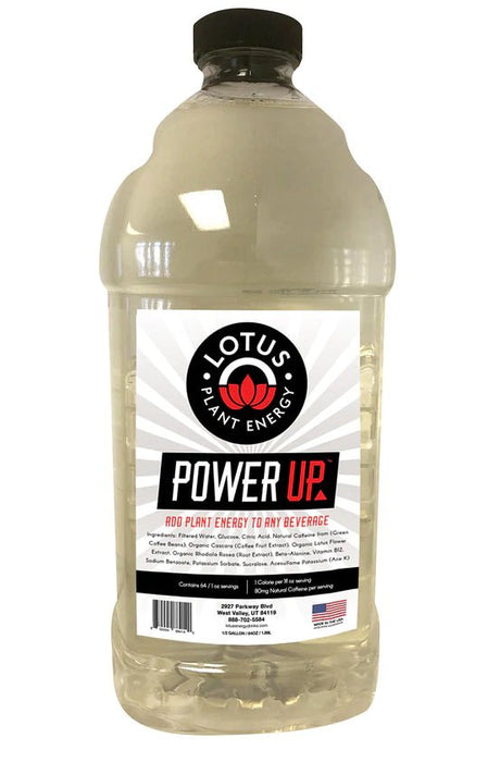 Lotus Energy Power Up Energy Concentrates 64oz Bottle