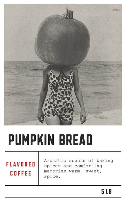 Dilworth Coffee Pumpkin Bread Flavored Coffee 5lb Bulk Bag