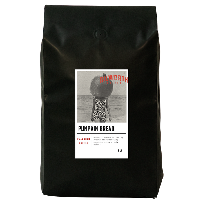 Dilworth Coffee Pumpkin Bread Flavored Coffee 5lb Bulk Bag