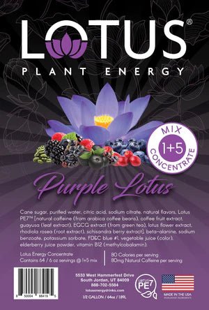 Lotus Energy Purple Concentrates 64oz Bottle