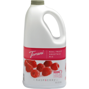 Torani Raspberry Real Fruit Smoothie Mix 64oz Bottle