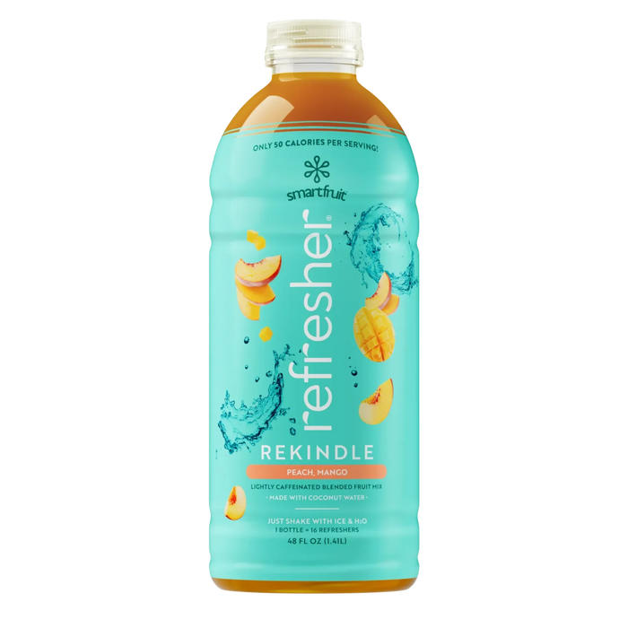 Smartfruit Rekindle Refresher/ Peach Mango 48oz Bottle
