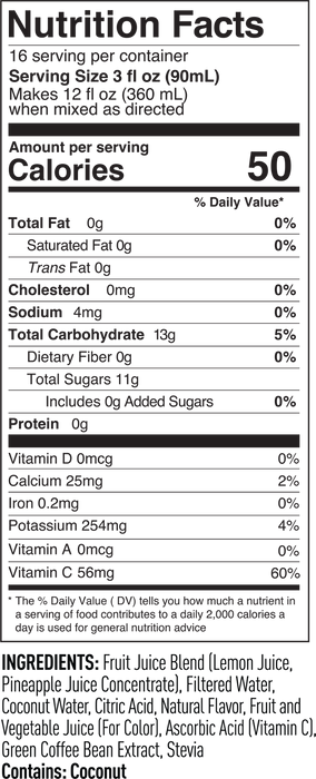 Smartfruit Restart Refresher / Lemonade 6 - 48oz Bottles (CASE)